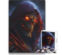 Puzzle de 1000 pièces La Faucheuse aux Yeux Brillants pour Adultes et Adolescents:Jeu de réflexion et de créativité, idée Cadeau Originale et mémorable Dimensions:38x52cm