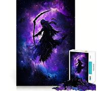 Puzzle de 1000 pièces La Faucheuse dans la Galaxie pour Adolescents Un Jeu d'exercice Mental apaisant, Un Cadeau précieux Assembler (50x75cm)