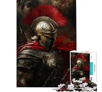 Puzzle de 1000 pièces « La Fureur du Gladiateur » Jeu de réflexion Stimulant Jouet et Cadeau éducatif pour Femmes et Hommes (Taille 38x52cm)