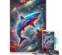 Puzzle de 1000 pièces La nébuleuse du Grand Requin pour Adultes Jeu de logique et de réflexion Découpe précise 50x75cm