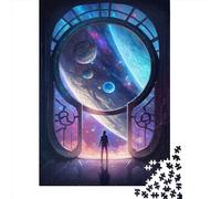 Puzzle de 1000 pièces La porte de l'inconnu pour adultes de plus de 14 ans. 1000 pièces (38 x 26 cm).