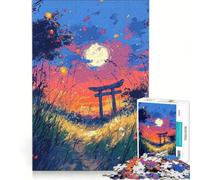 Puzzle de 1000 pièces La Porte des Demain Vibrants décoration Murale défi à relever renforce Les Liens Amoureux 38x26cm