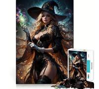 Puzzle de 1000 pièces La Reine Sorcière 38x52cm pour Adolescents, idéal pour développer la mémoire et se détendre Cadeau de Noël idéal