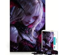 Puzzle de 1000 pièces La Reine Vampire pour Adolescents Jeu de logique et de réflexion, Divertissement paisible, Bords Lisses, Cadeau créatif 38x52cm