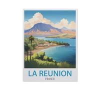 Puzzle De 1000 Pièces，La Réunion France，Jeu De Puzzle pour Adultes Et Adolescents（50x70cm）-BU56