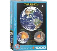 Eurographics The Earth 1000 Piece Puzzle