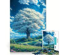 Puzzle de 1000 pièces La Vallée du Chêne Blanc pour Adolescents Jeu de logique et de Sens, Divertissement paisible, Bords Lisses, Cadeau créatif 38x52cm