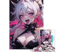 Puzzle de 1000 pièces La Vampire Folle Selene Un défi Difficile et Amusant pour Toute la Famille idéal comme décoration Murale à partir de 14 Ans 38x26cm