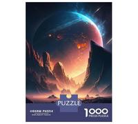 Puzzle De 1000 Pièces Lake of Cosmos Landscape pour Adultes, Jouet, Décoration Murale, Défi Difficile, Idéal comme Cadeau pour Toute La Famille 52x38cm/1000pcs