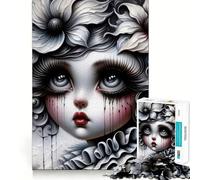 Puzzle de 1000 pièces Larmes de Porcelaine pour Adolescents, idéal pour améliorer la mémoire, Les Loisirs à la Maison, Bords précis, Cadeau Exquis 38x26cm