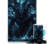 Puzzle de 1000 pièces L'Ascension du Léviathan pour Adolescents, Jeu de logique et de Train, Silencieux et Amusant, découpe Nette, Joli Cadeau (50x75cm)