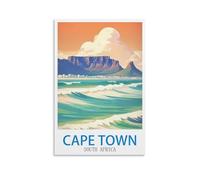 Puzzle de 1000 pièces, Le Cap, Afrique du Sud. Puzzle en Papier, idéal pour Adultes, Enfants et familles. Jeu Anti-Stress. Dimensions : 70 x 50 cm.