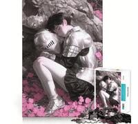 Puzzle de 1000 pièces Le Chevalier Endormi pour Adolescents, Jeu de logique, léger et Relaxant, découpe précise, Cadeau Classique 50x75cm