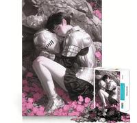 Puzzle de 1000 pièces Le Chevalier Endormi pour Adultes et Adolescents Un pour améliorer sa mémoire, se détendre et se divertir 38x52cm