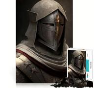 Puzzle de 1000 pièces Le Chevalier Templier pour Adolescents Jeu de logique et de Coordination Découpe précise 38x26cm