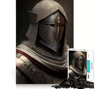 Puzzle de 1000 pièces Le Chevalier Templier pour Adultes, Jeu de réflexion, Moment de détente, œuvre d'art à Collectionner 50x75cm
