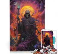 Puzzle de 1000 pièces Le collectionneur d'âmes Jeu de réflexion décoration intérieure avec des pièces de Formes aléatoires Parfaitement emboîtables 50x75cm