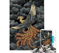 Puzzle de 1000 pièces Le Phénix renaît des Nuages Puzzle pour Adolescents Niveau de difficulté Difficile Chaque pièce est Unique Jeu éducatif (Dimensions 50x75cm)