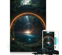 Puzzle de 1000 pièces Le Pont vers Un Autre Monde » Jeu de réflexion Amusant et précis,idéal pour se détendre et Passer Un Moment paisibleCadeau de Noël apaisant (38x52cm)