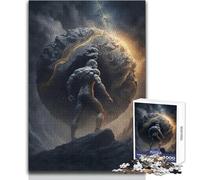 Puzzle de 1000 pièces Le Travail sans Fin de Sisyphe Un Jeu d'éveil et de réflexion, Un Cadeau Unique pour Les fêtes et Occasions spéciales Dimensions 38x26 cm