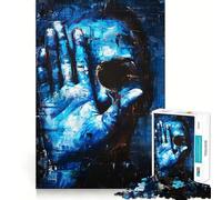 Puzzle de 1000 pièces Le Visage pour Adultes, Jeu Intelligent et Amusant d'intérieur, découpe précise, Joli Cadeau 38x52cm