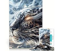 Puzzle de 1000 pièces Légende Mystique du Tigre pour Adolescents, défi cérébral, Jeu d'éveil, activité à la Maison, découpe Nette, Cadeau touchant 38x26cm