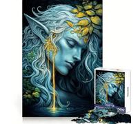 Puzzle de 1000 pièces L'elfe Mystique des eaux enchantées pour Adolescents améliore la mémoire, Passe-Temps Calme, Bords précis, Cadeau d'anniversaire (38x52cm)