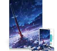 Puzzle de 1000 pièces L'Épée du Champ des Étoiles pour Adolescents Jeu de logique et de Stimulation émotionnelle, Divertissement paisible, Bords Lisses, Cadeau créatif 50x75cm