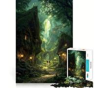 Puzzle de 1000 pièces Les Adolescents de Whispering Vale - Décoration Murale Lumineuse et relaxante 38x52cm