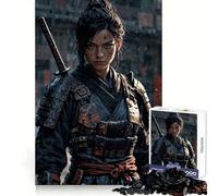 Puzzle de 1000 pièces Les Cicatrices d'un Ronin pour Adolescents améliore la mémoire, détend l'esprit, Cadeau créatif et Stimulant (38x52cm)