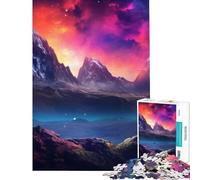 Puzzle de 1000 pièces Les Sommets du Cosmos pour Un Anniversaire Noël ou Tout Simplement Un Jeu Familial Amusant et Humoristique pour Les 14 Ans et Plus (50x75cm)
