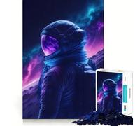 Puzzle de 1000 pièces l'espace est Sauvage pour Adolescents, Jeu de logique Fine, Divertissement Relaxant, décoration Murale aux Bords Nets (38x52cm)