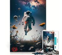 Puzzle de 1000 pièces l'espace est Sauvage pour Adolescents, Jeu de logique Fine, Divertissement Relaxant, décoration Murale aux Bords Nets (50x75cm)