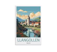Puzzle de 1000 pièces, Llangollen, Pays de Galles, Jeu Stimulant, Puzzle Impossible, Puzzle de décoration familiale 52 x 38 cm