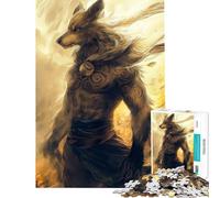Puzzle de 1000 pièces Loup-Garou à dévoiler Stimule Le Cerveau l'analyse et la logique Jeu Pratique à partir de 14 Ans (50x75cm)