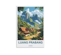 Puzzle de 1000 pièces Luang Prabang, Laos, décoration intérieure, Cadeau d'anniversaire, Jouet pour Hommes, Femmes et Seniors, 52 x 70 cm