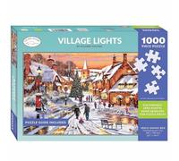 Puzzle de 1000 pièces - Lumières de village de Noël