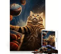 Puzzle de 1000 pièces l'univers est Un Chat pour Adolescents, Jeu de logique et de réflexion, Anti-Stress, découpe précise, Joli Cadeau 38x26cm