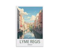 Puzzle de 1000 pièces Lyme Regis Dorset, Jeu de Loisirs et de détente, Jeu éducatif et intellectuel, décoration intérieure, Cadeau Artistique, 38 x 26 cm