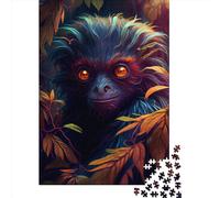 Puzzle de 1000 pièces Mad Space Monkey pour adultes, adolescents, hommes et femmes, cadeau 1000 pièces (75 x 50 cm)