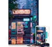 Puzzle de 1000 pièces Matinée d'automne pluvieuse pour Adolescents, idéal pour améliorer sa mémoire, se détendre et créer Une œuvre d'art aux découpes nettes (50x75cm)