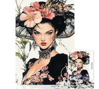 Puzzle de 1000 pièces Mémoires d'une Geisha Jeu éducatif découpe de précision Jouet Anti-Stress Cadeau d'anniversaire ou de Voyage (38x52cm)