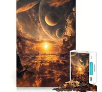 Puzzle de 1000 pièces Mer céleste de Nuages Jeu de réflexion Amusant et précis pour des Moments de détente et de Calme Cadeau de Noël apaisant (38x26cm)