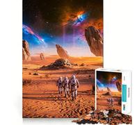 Puzzle de 1000 pièces Missions passées pour Adultes Un Cadeau de qualité supérieure pour se ressourcer et Profiter de Moments de Calme (38x52cm)