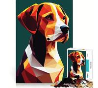 Puzzle de 1000 pièces Mon Chien Beagle pour Adultes et Adolescents, Jeu de logique, détente, découpe de précision, (50x75cm)