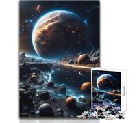 Puzzle de 1000 pièces - Monde Rocheux - Calme, agréable et Amusant pour Passer Le Temps - Jeu de précision - Dimensions 38x52cm