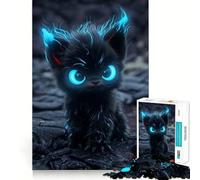 Puzzle de 1000 pièces Monstre de Lave délavé pour Adultes,Jeu de réflexion,découpe Laser pour Un Assemblage Parfait,activité enrichissante pour Les Jours de Pluie (50x75cm)