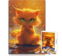 Puzzle de 1000 pièces - Monstre de Yoga sans Peluches - Un Jouet de précision et de Calme pour Passer Un agréable Moment de détente - Dimensions 38x26cm