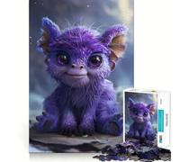 Puzzle de 1000 pièces Monstre Paresseux et déchaîné Un Jeu de réflexion Amusant et précis pour Passer Le Temps (38x26cm)
