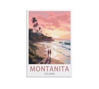 Puzzle de 1000 pièces Montañita Équateur, Jeu Stimulant, Puzzle Impossible, décoration familiale, 38 x 52 cm